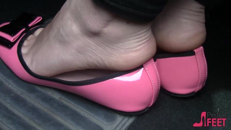 Petra Feet - Revving - Pedal Pumping, Barefoot