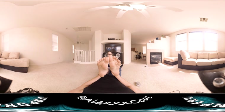 Alex Coal - Virtual Reality Sweaty Foot Worship VR360