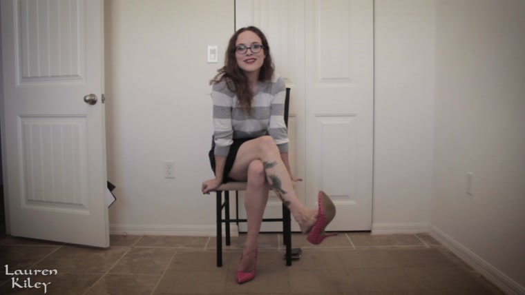 Lauren Kiley - Coworkers Dangling High Heels