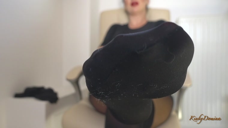 Kinky Domina - Worship My Smelly Feet after a Long Day Shopping