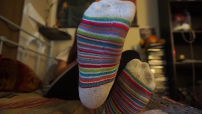 Fetish melissa and her socks